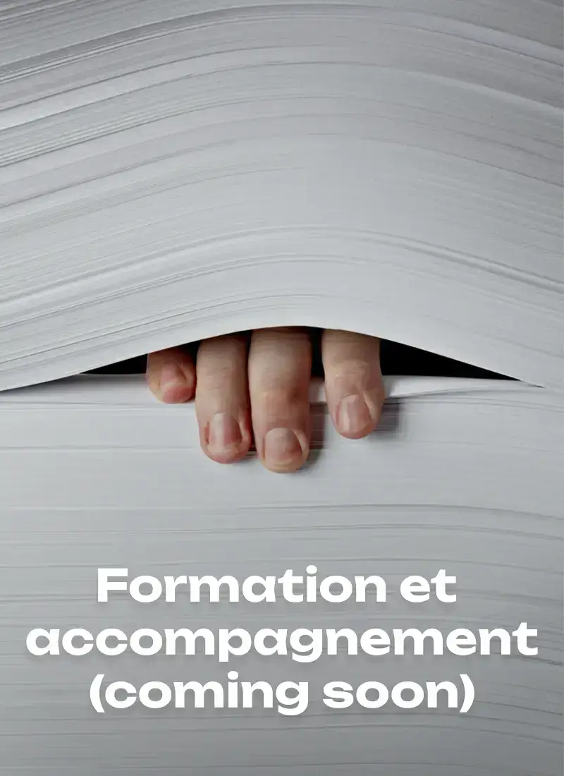 Formation et accompagnement (coming soon)