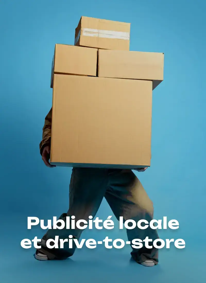 Publicité locale et drive-to-store