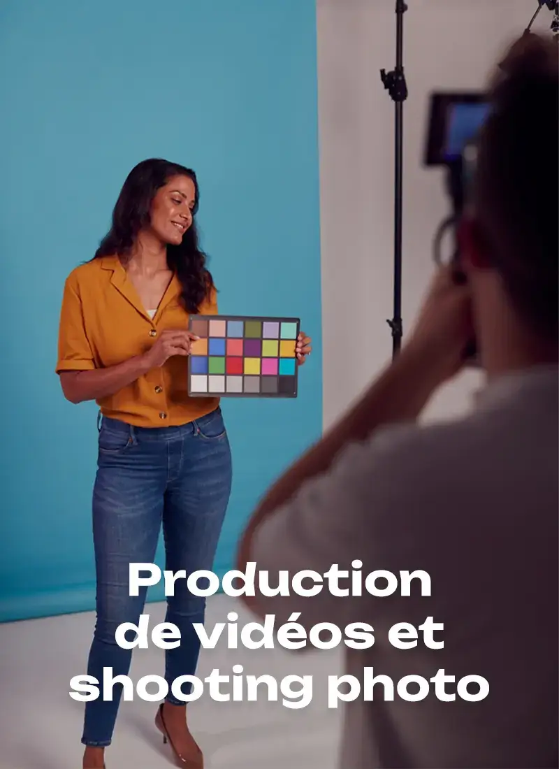Production de vidéos et shooting photo